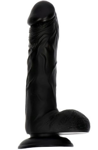 Lucio Dildo Black 28 cm