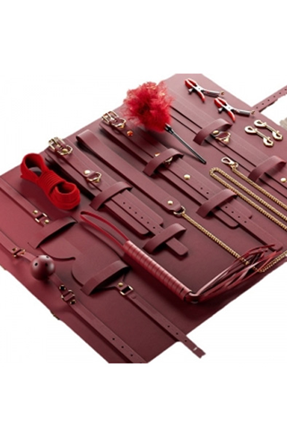 Luxury Bdsm 11-pcs Kit - Clarissa Red