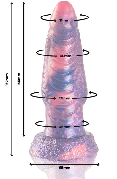 Medusa Dildo Petrifiing Pleasure 17 cm