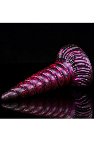 Metallic Dildo Unix Purple/Black 19,5 cm