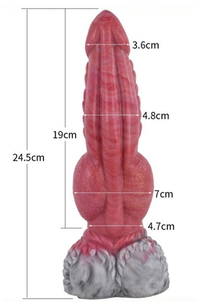 Monster Wooscal Ejaculating Dildo 24,5 cm