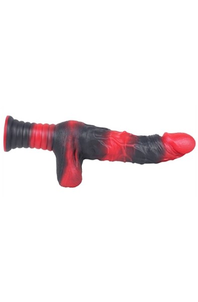 MonsterRed Realix Dildo With Handle 26 cm