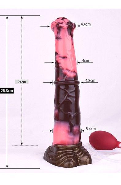 Mothman Ejaculating Dildo 26,8 cm