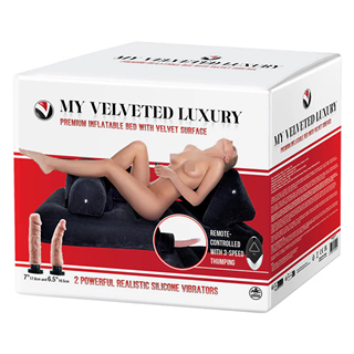 My Velveted Luxury Inflatable Bed & Thrusting Machine