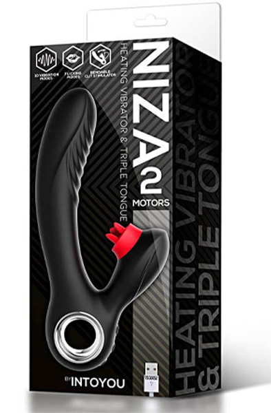 Niza Vibe With Heating & Clitoris Triple Tongue