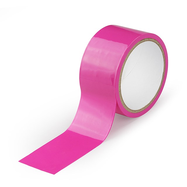 Non-Sticky Bondage Tape Neon Pink 15m