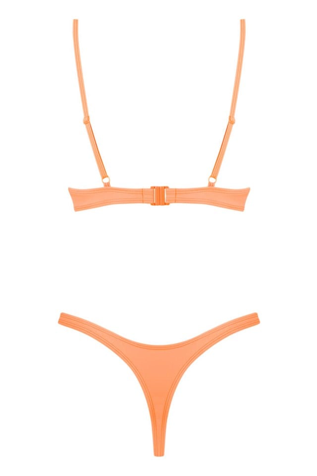 Mexico Beach Coral Bikini