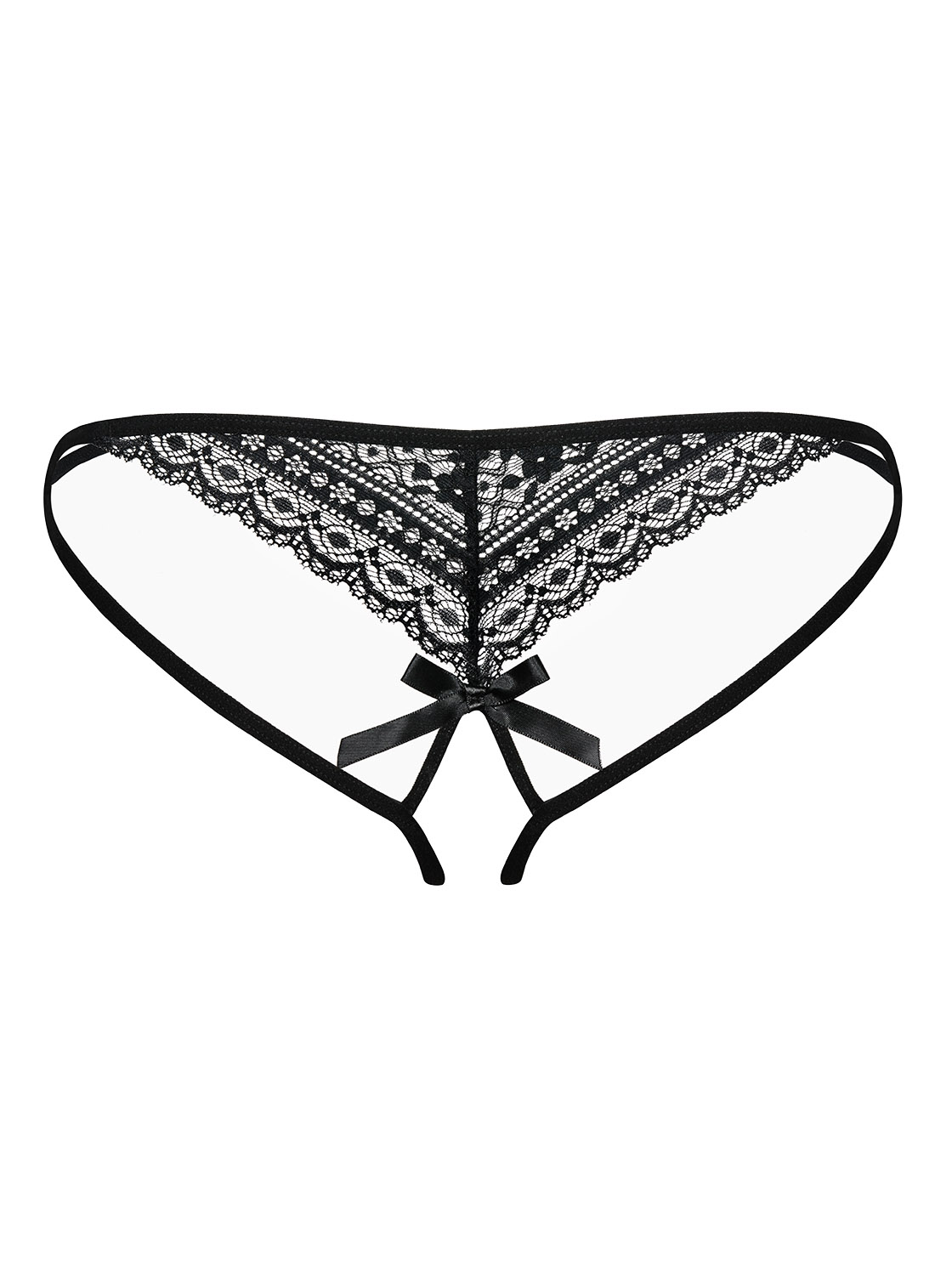 HOOKUP PANTIES CROTCHLESS PLEASURE PEARLS S-L #PD482723