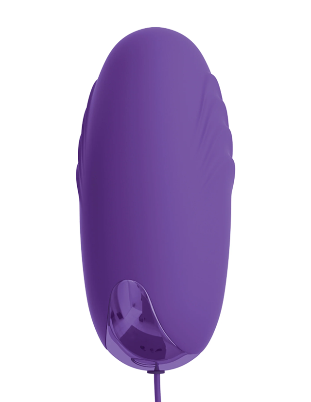 OMG! Bullets #Happy USB Vibrating Bullet Purple