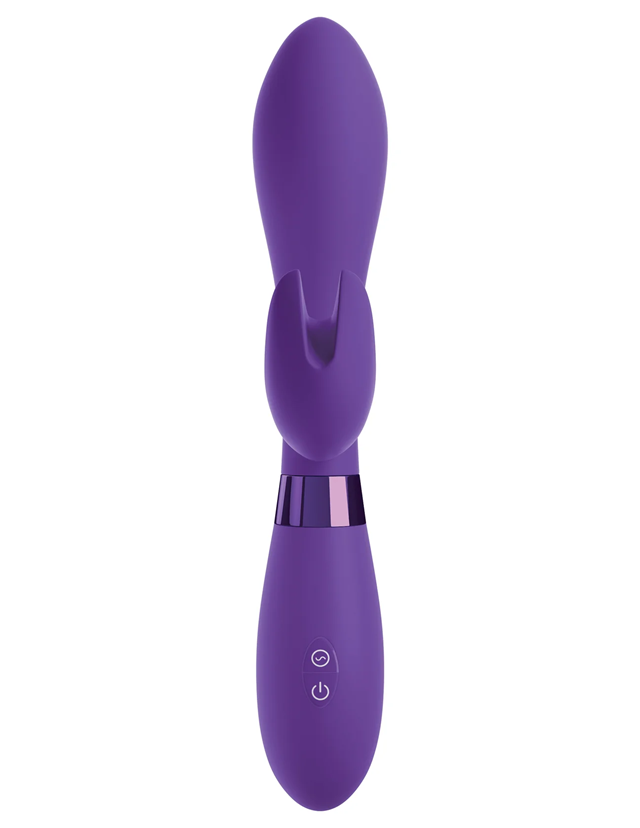 OMG! Rabbits #Bestever Silicone Vibrator Purple