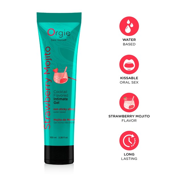 Lube Tube Cocktail Strawberry Mojito 100ml