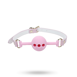 Paris Collection - Silicone Ball Gag - Pink