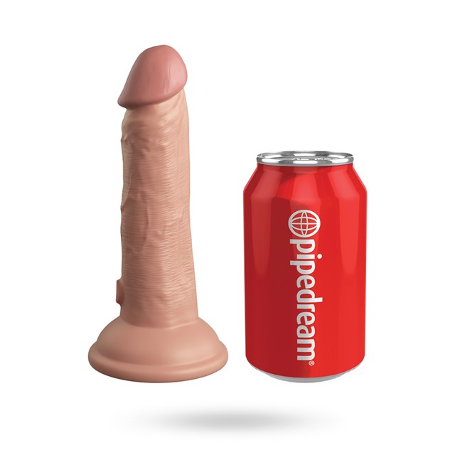 King Cock Elite 15CM Silicone Dual Density Cock - Light