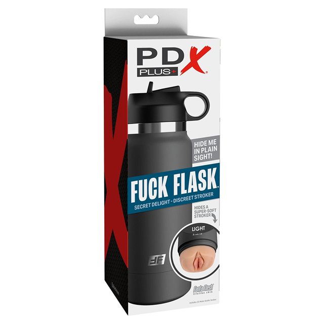 PDX Plus Fuck Flask - Secret Delight Light