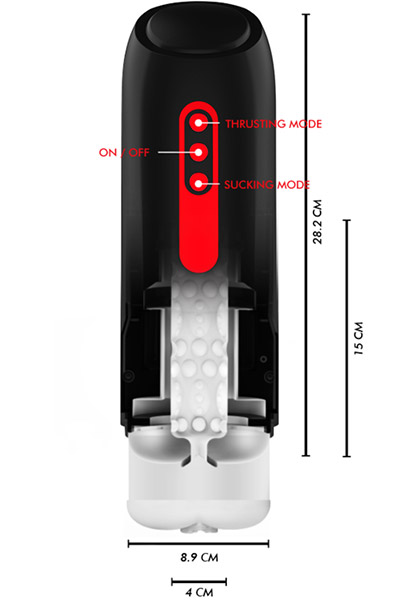 Phantom Thrust & Suction Vagina Masturbator