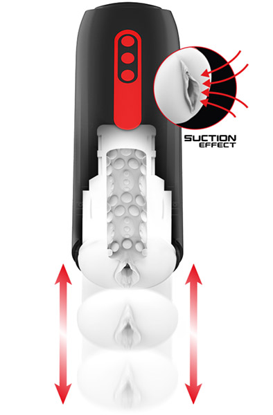 Phantom Thrust & Suction Vagina Masturbator