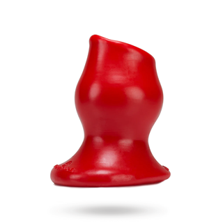 Pighole Hollow Butt Plug Xl - Red