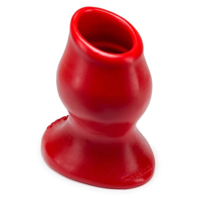 Pighole Hollow Butt Plug XXL - Red