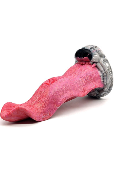 Pink Alien Dildo Monster Langok 25 cm