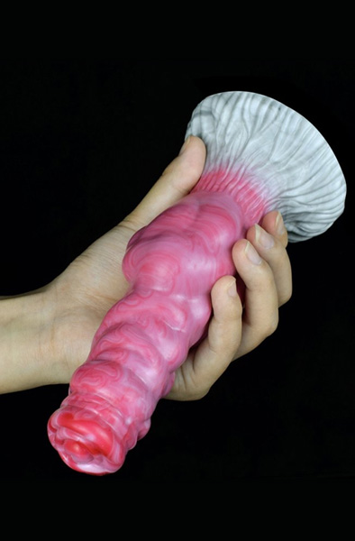 Pink Alien Pome Dildo 20 cm