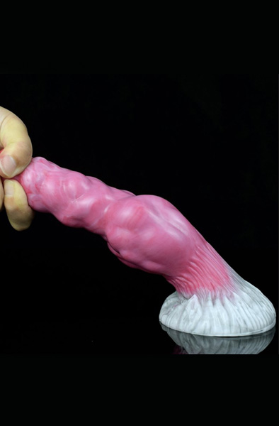 Pink Alien Pome Dildo 20 cm