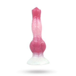 Pink Alien Sobak Monster Dildo 21 Cm