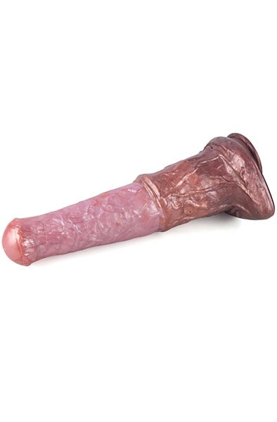 Pink Alien Strong Bello Metallic Dildo 28,5 cm