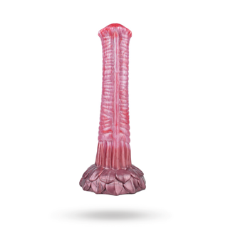 Pink Alien Tork Metallic Dildo 27 Cm