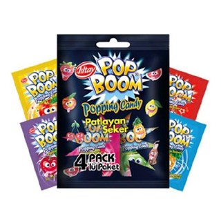 Pop Boom Rocks – 4-pack Olika Smaker