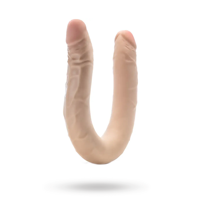 Posable Double Dong Beige 42 cm