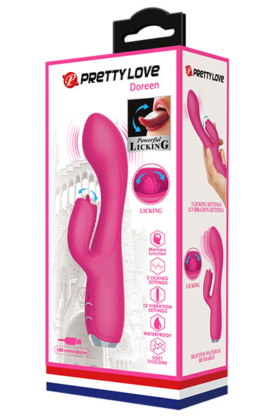 Doreen Rabbit vibrator Pink