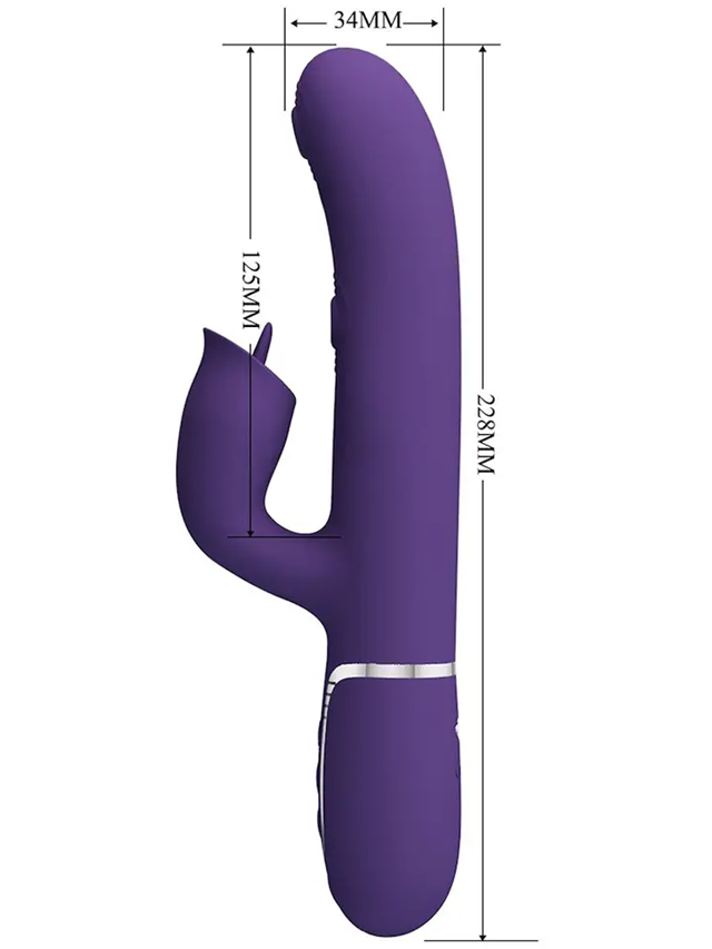 Pretty Love Rabbit Vibrator With Licking