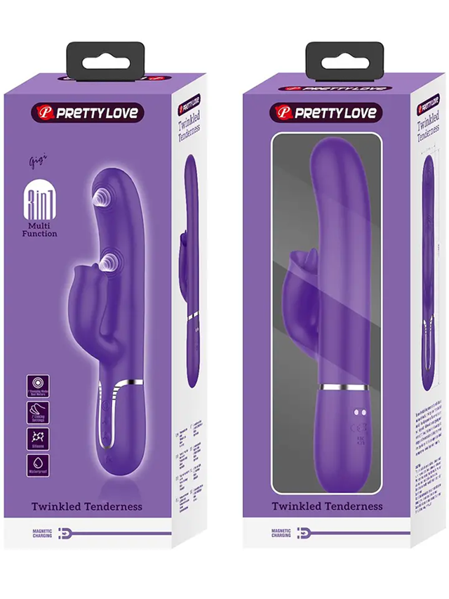 Pretty Love Rabbit Vibrator With Licking