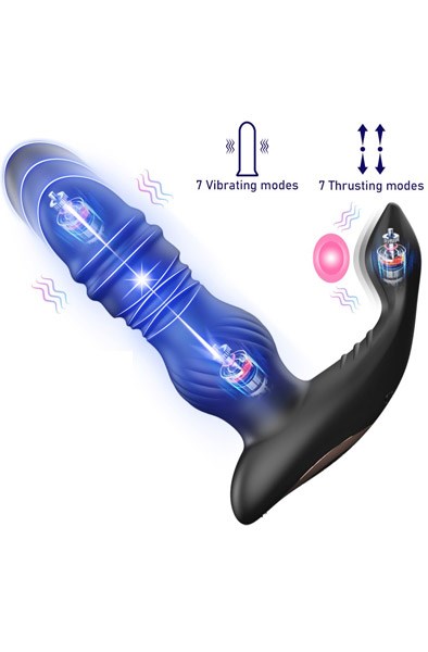 Prostate Massager With Thrusting Motion