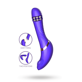 Rayden Detachable Rotating Beads Vibrator With Pulsation
