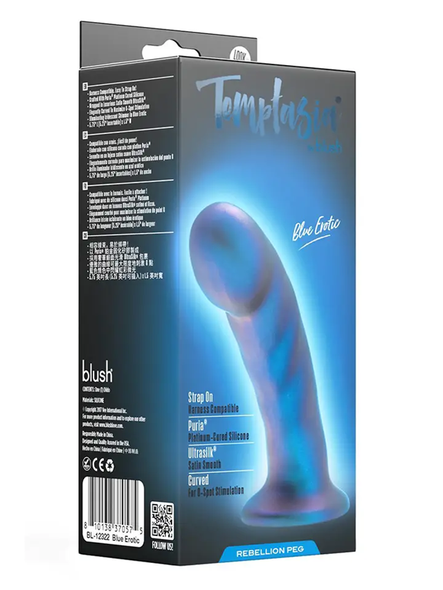 Rebellion Peg Blue Erotic 14,5 cm