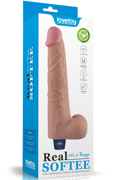 Rechargeable Vibrating Dildo 27,2 cm