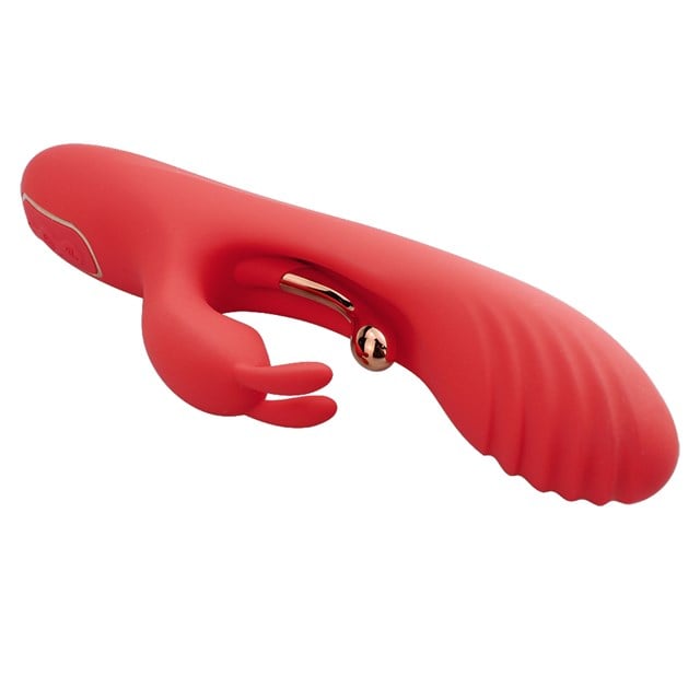 Red & Gold Flapping Rabbit Red