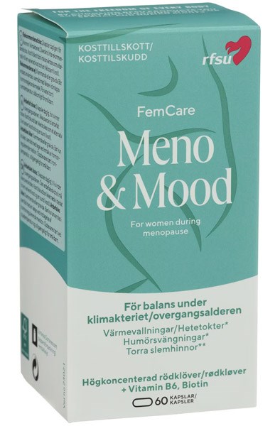 RFSU FemCare Meno & Mood 60 kapslar