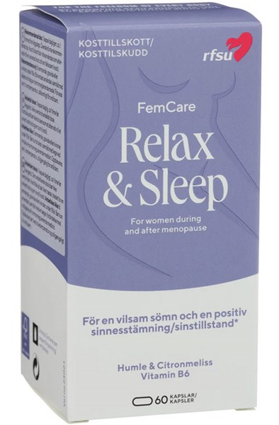 RFSU FemCare Relax & Sleep 60 kapslar