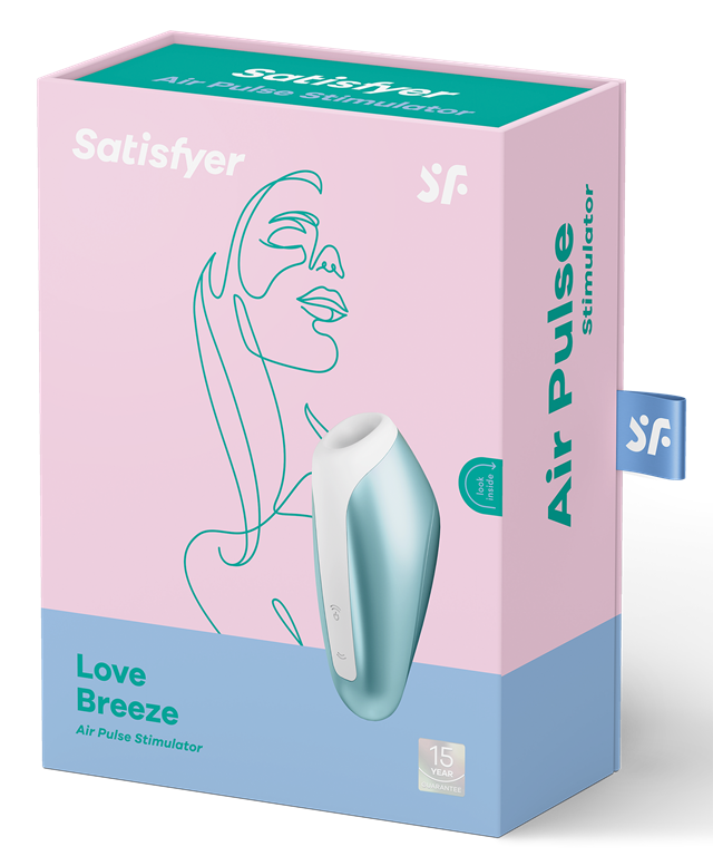 SATISFYER LOVE BREEZE - ICE BLUE