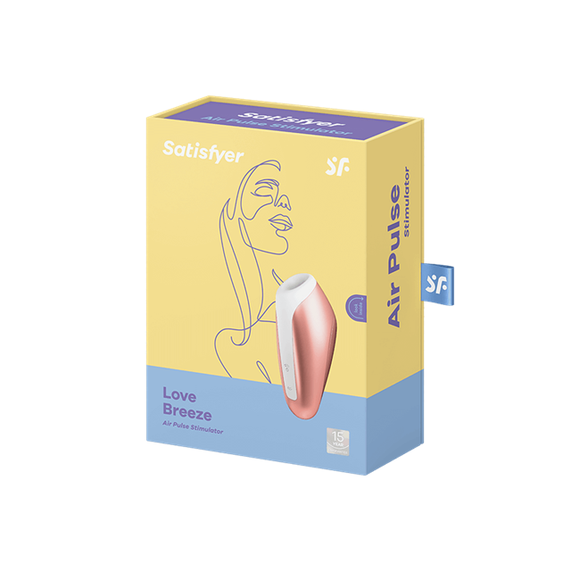 Love Breeze Air Pulse Lufttrycksvibrator - Koppar