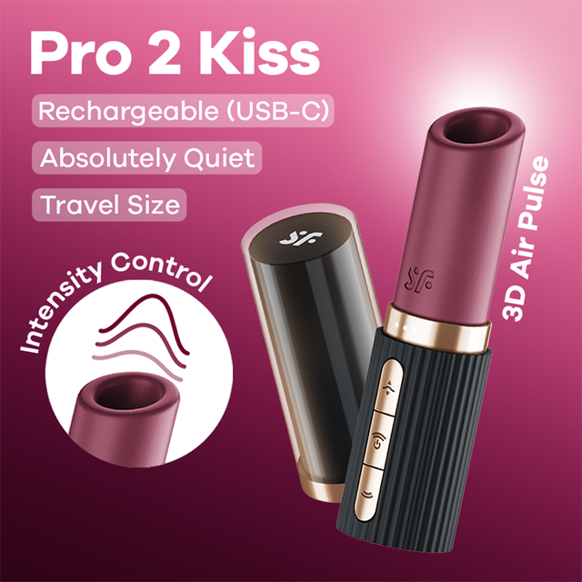 Satisfyer Pro 2 Kiss Air Pulse Vibrator