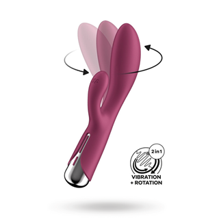 Satisfyer Spinning Rabbit 1 Red