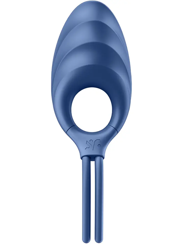 Satisfyer Swordsman Vibrating Cock Ring Blue