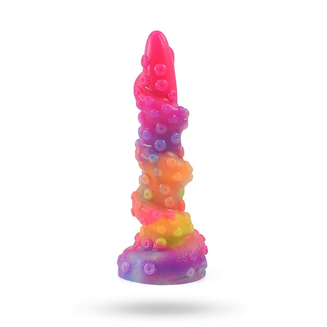 Seapok Glow-in-The-Dark Dildo 22,5 cm