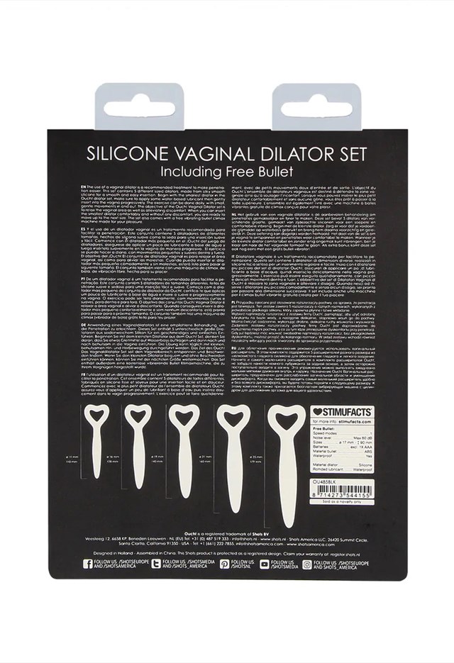 Silicone Vaginal Dilator Set