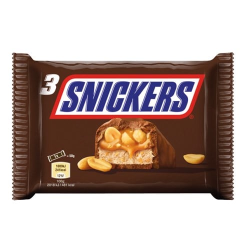 SNICKERS 3-PACK 150 G (3X 50G)