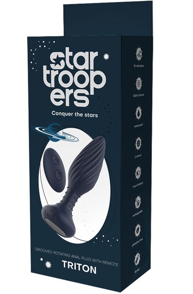 Startroopers Triton Vibrating Anal Plug