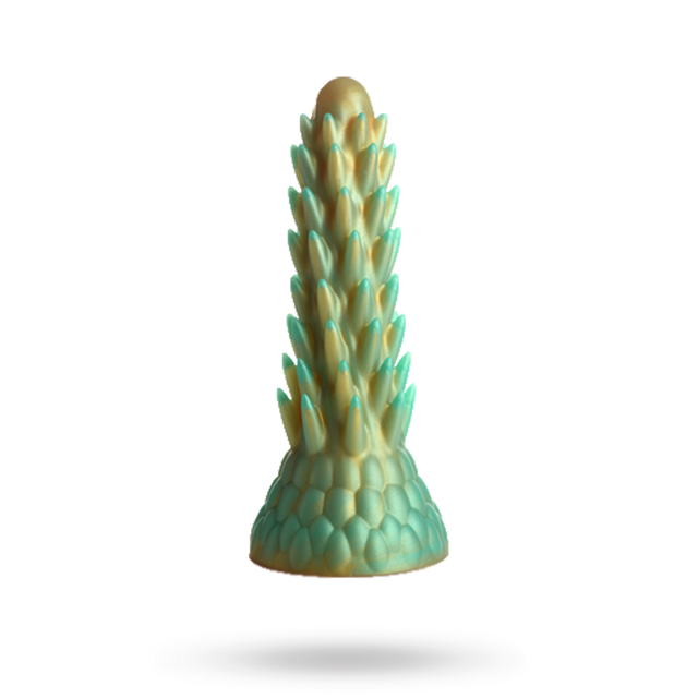 Stegosaurus Spiky Reptile Silicone Dildo 19 cm